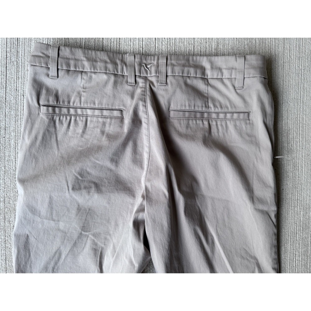 Birddogs Men's Chino Pants 34x30 Khaki Beige Stretch Cotton Zip Pocket - Picture 9 of 11